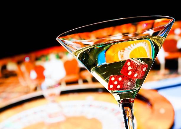 Live Baccarat table with dealer and cards